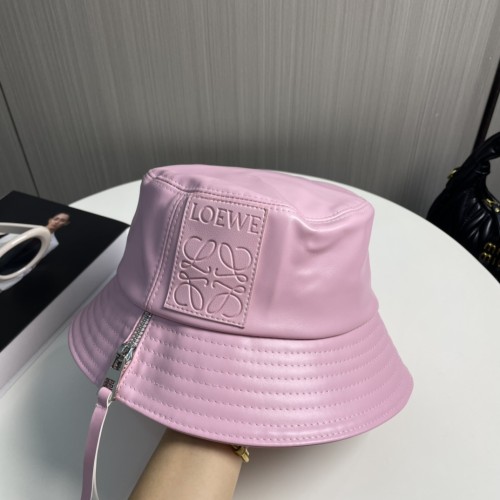 Loewe Womens Bucket Hat Luxury Brand Design Loewe Hats Fisherman hat in nappa calfskin  with Original Box Whatsapp 【+1-3239614486】