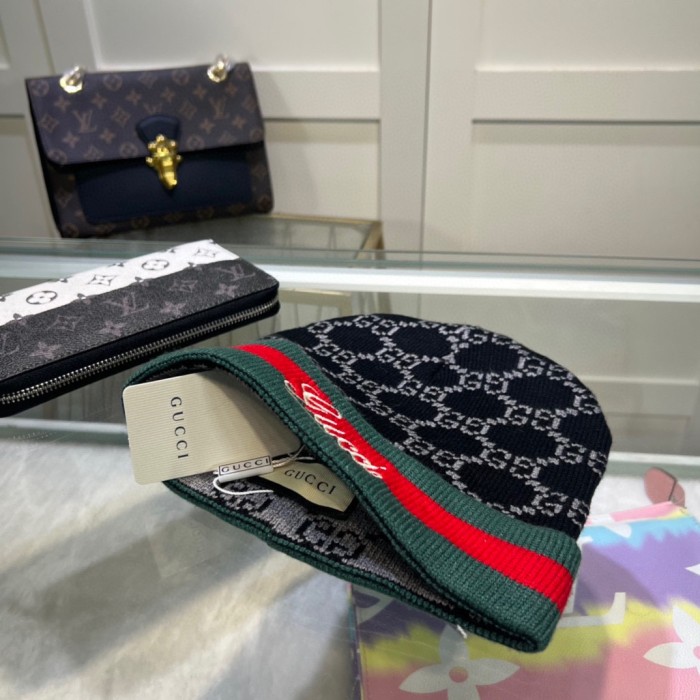 Gucci Men Womens Cap Knit Hat Luxury Brand with Original Box Whatsapp 【+1-3239614486】