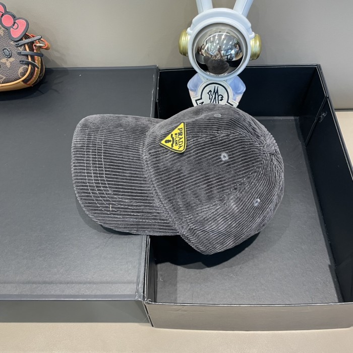 Prada Womens Hats Luxury Brand Design Prada Baseball Hat with Original Box Whatsapp【+1-3239614486】