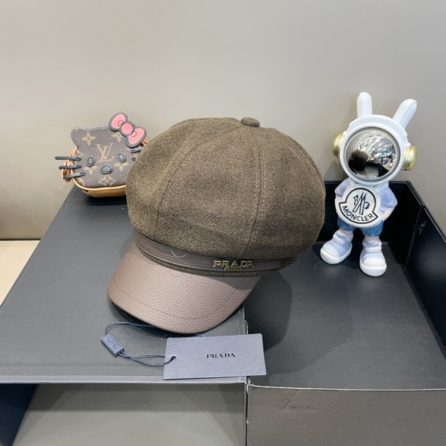 Prada Men Womens Hats Luxury Brand Design Prada Hat with Original Box Whatsapp【+1-3239614486】