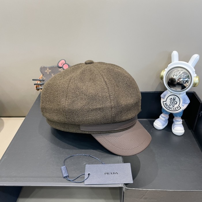 Prada Men Womens Hats Luxury Brand Design Prada Hat with Original Box Whatsapp【+1-3239614486】
