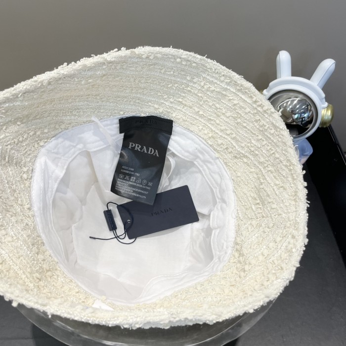 Prada Men Womens Hats Luxury Brand Design Prada Bucket Hat with Original Box Whatsapp【+1-3239614486】