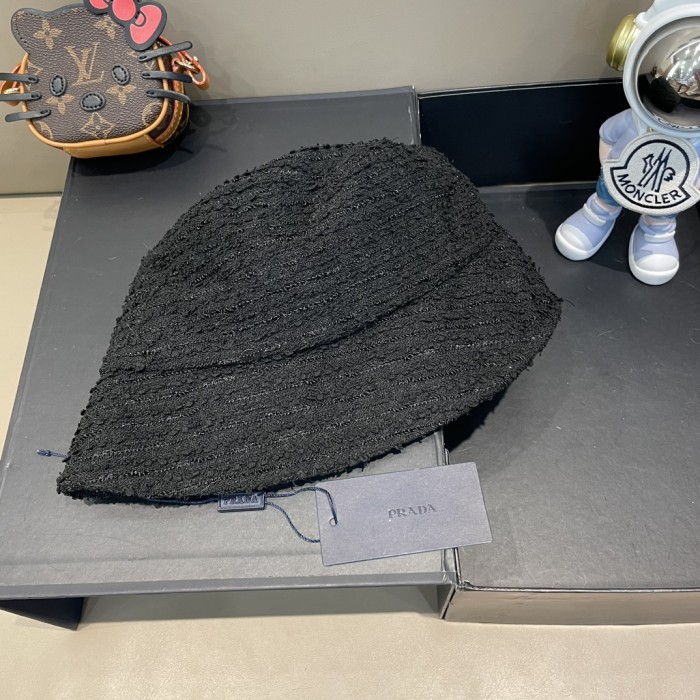 Prada Men Womens Hats Luxury Brand Design Prada Bucket Hat with Original Box Whatsapp【+1-3239614486】