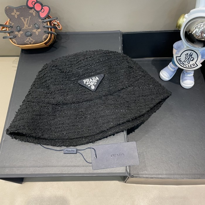 Prada Men Womens Hats Luxury Brand Design Prada Bucket Hat with Original Box Whatsapp【+1-3239614486】