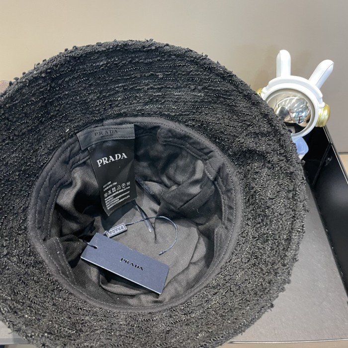 Prada Men Womens Hats Luxury Brand Design Prada Bucket Hat with Original Box Whatsapp【+1-3239614486】