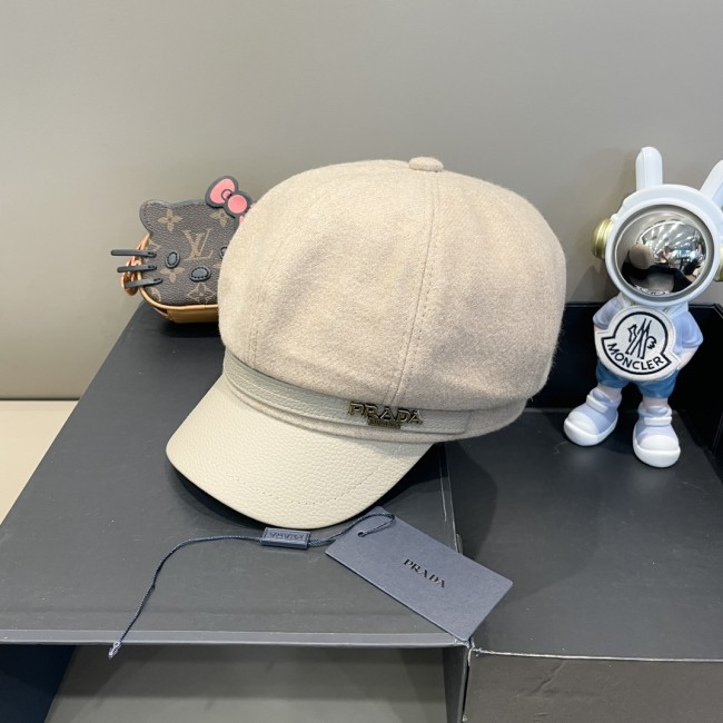 Prada Men Womens Hats Luxury Brand Design Prada Hat with Original Box Whatsapp【+1-3239614486】