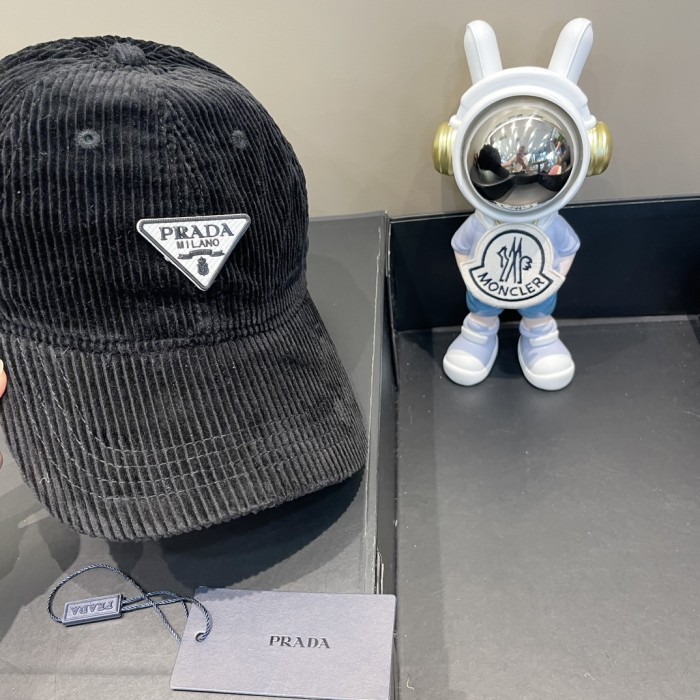 Prada Womens Hats Luxury Brand Design Prada Baseball Hat with Original Box Whatsapp【+1-3239614486】