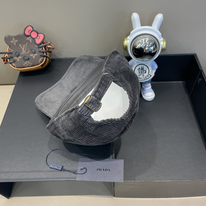 Prada Womens Hats Luxury Brand Design Prada Baseball Hat with Original Box Whatsapp【+1-3239614486】
