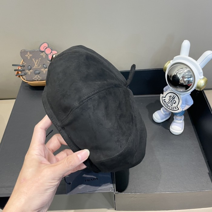 Prada Womens Hats Luxury Brand Design Prada Beret Hat with Original Box Whatsapp【+1-3239614486】