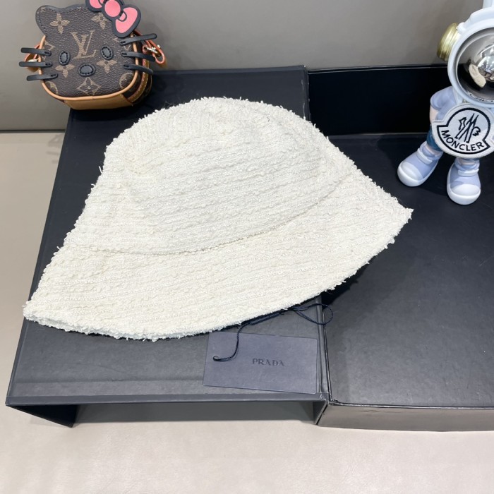 Prada Men Womens Hats Luxury Brand Design Prada Bucket Hat with Original Box Whatsapp【+1-3239614486】