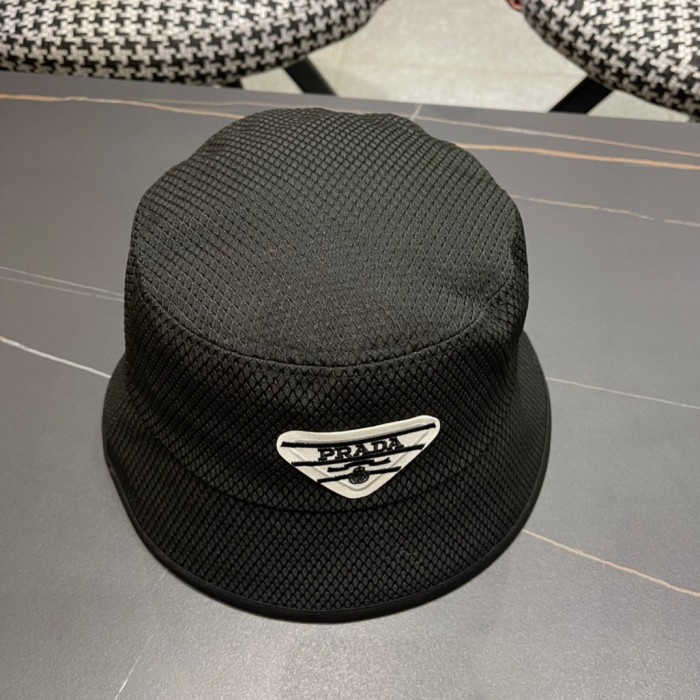 Prada Men Womens Hats Luxury Brand Design Prada Bucket Hat with Original Box Whatsapp【+1-3239614486】