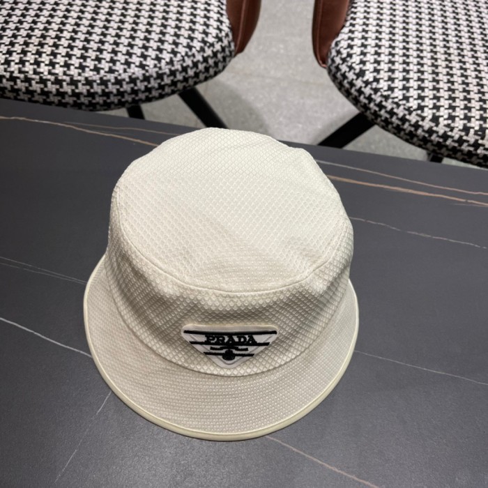 Prada Men Womens Hats Luxury Brand Design Prada Bucket Hat with Original Box Whatsapp【+1-3239614486】
