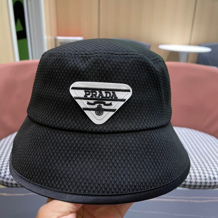 Prada Men Womens Hats Luxury Brand Design Prada Bucket Hat with Original Box Whatsapp【+1-3239614486】