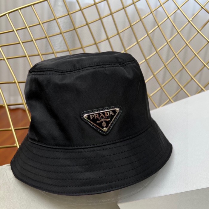 Prada Men Womens Hats Luxury Brand Design Prada Re-Nylon Bucket Hat with Original Box Whatsapp【+1-3239614486】