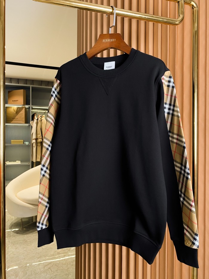 Burberry Womens Mens Sweatshirt Luxury Brand Mens Sweatshirts Whatsapp【+1-3239614486】