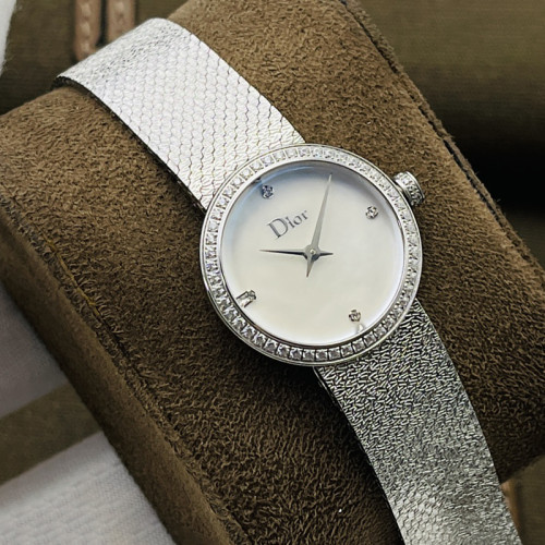 Dior Womens Watch Luxury Brand Design Dior La D de Dior Satine 25mm Fashion Type with Original Box CD047112M002_0000 Whatsapp 【+1-3239614486】
