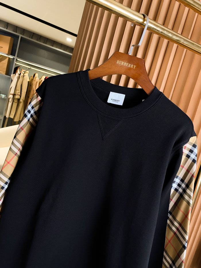 Burberry Womens Mens Sweatshirt Luxury Brand Mens Sweatshirts Whatsapp【+1-3239614486】