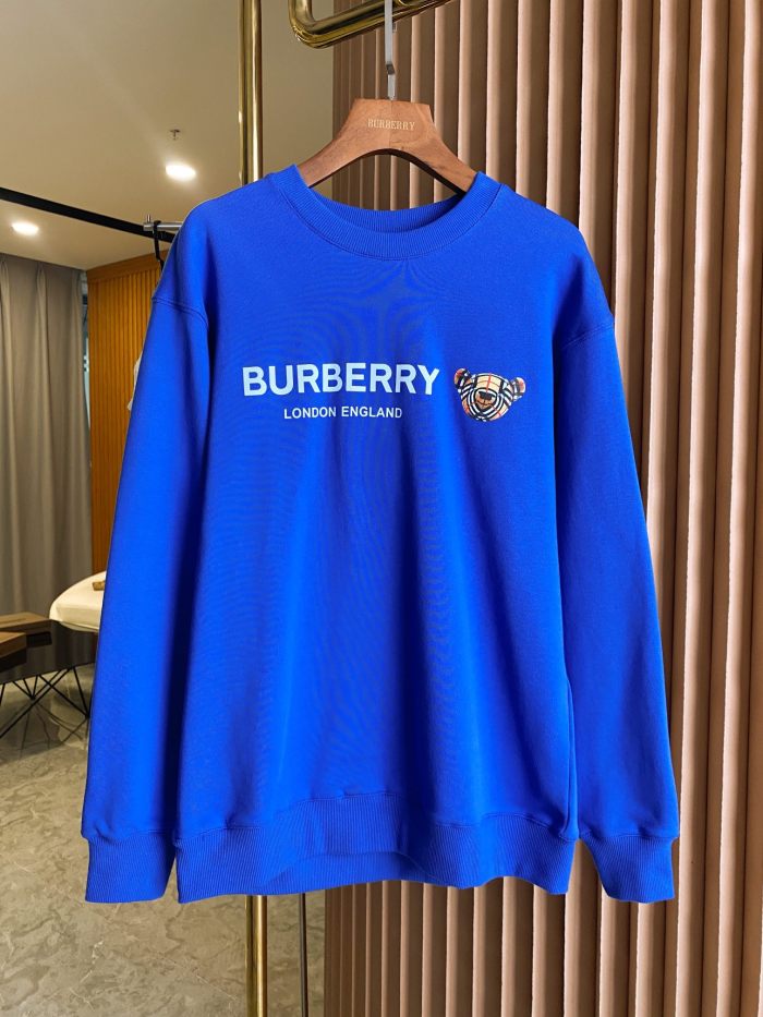 Burberry Womens Mens Sweatshirt Luxury Brand Mens Sweatshirts Whatsapp【+1-3239614486】