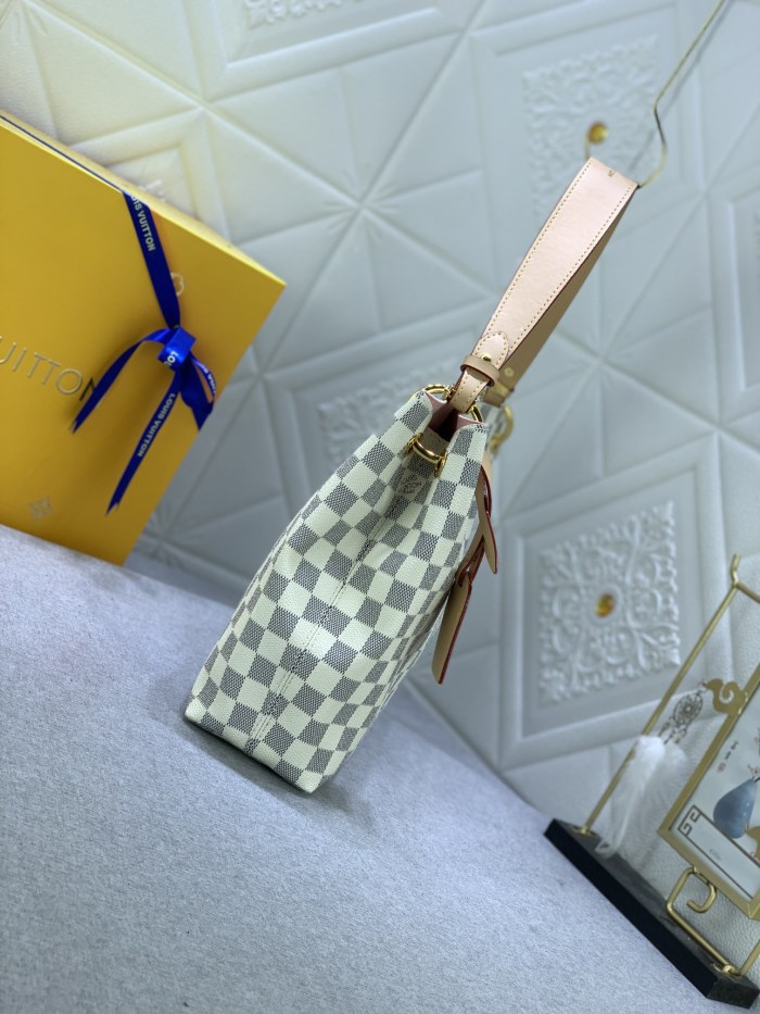 Louis Vuitton Womens Bags Handbags Luxury Brand Fashion Design GRACEFUL MM M43701  Beige Monogram Canvas without Original Box