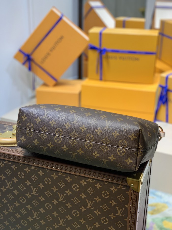 Louis Vuitton Womens Bags Handbags Luxury Brand Fashion Design GRACEFUL MM M43701  Beige Monogram Canvas without Original Box