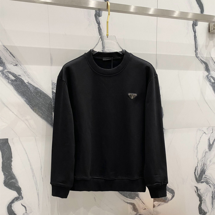 Prada Women Mens Long Sleeve T Shirts Sweatshirt Luxury Brand Mens Sweatshirts Whatsapp【+1-3239614486】