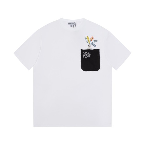 Loewe Luxury Brand Men Womens Short Sleeve T-Shirt Whatsapp 【+1-3239614486】