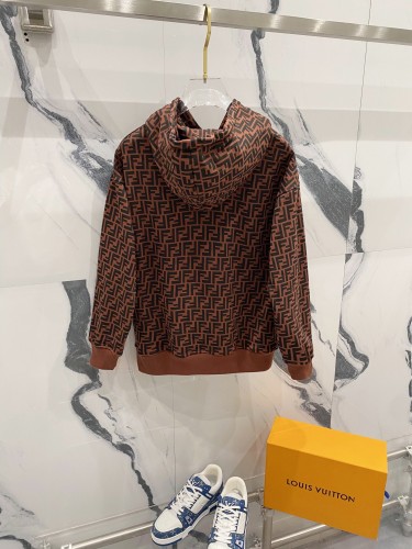 Fendi Womens Mens Sweatshirt Luxury Brand Mens Hoodie Whatsapp【+1-3239614486】