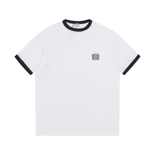 Loewe Luxury Brand Men Womens Short Sleeve T-Shirt Slim fit T-shirt in cotton S359Y22X28 Whatsapp 【+1-3239614486】