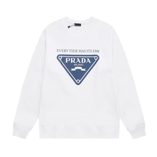 Prada Women Mens Long Sleeve T Shirts Sweatshirt Luxury Brand Mens Sweatshirts Whatsapp【+1-3239614486】
