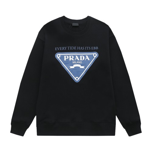 Prada Women Mens Long Sleeve T Shirts Sweatshirt Luxury Brand Mens Sweatshirts Whatsapp【+1-3239614486】