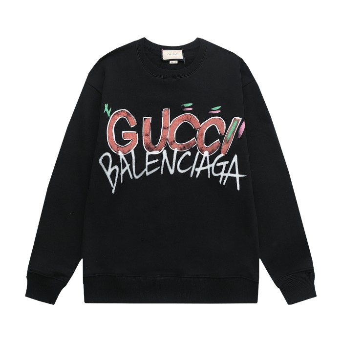 Gucci x Balenciaga Womens Mens Sweatshirt Luxury Brand Mens Sweatshirt Whatsapp【+1-3239614486】