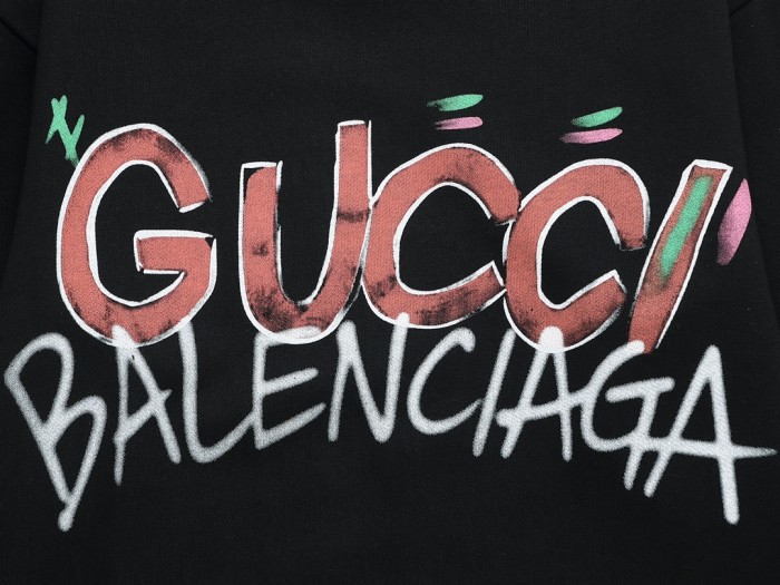 Gucci x Balenciaga Womens Mens Sweatshirt Luxury Brand Mens Sweatshirt Whatsapp【+1-3239614486】