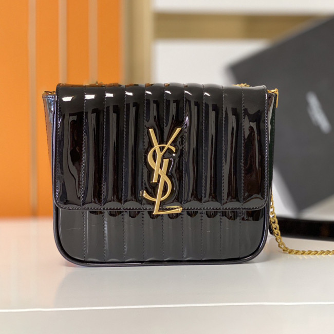 Saint Laurent YSL Womens Bags Designer Luxury Brand Saint Laurent Vicky small in quilted velvet and nappa with Original Box Whatsapp【+1-3239614486】