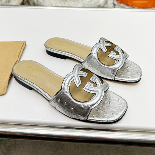 Gucci Womens Shoes Slippers Gucci WOMEN'S INTERLOCKING G CUT-OUT SANDAL Luxury Brand with Original Box 694451 US000 2535 Whatsapp 【+1-3239614486】