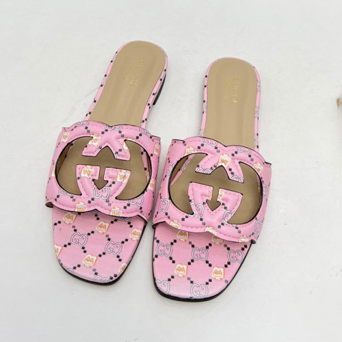 Gucci Womens Shoes Slippers Gucci WOMEN'S INTERLOCKING G CUT-OUT SANDAL Luxury Brand with Original Box 694451 US000 2535 Whatsapp 【+1-3239614486】