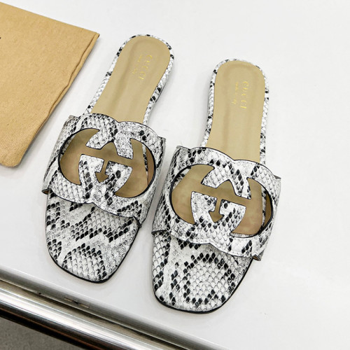 Gucci Womens Shoes Slippers Gucci WOMEN'S INTERLOCKING G CUT-OUT SANDAL Luxury Brand with Original Box 694451 US000 2535 Whatsapp 【+1-3239614486】