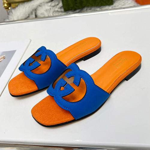 Gucci Womens Shoes Slippers Gucci WOMEN'S INTERLOCKING G CUT-OUT SANDAL Luxury Brand with Original Box 694451 US000 2535 Whatsapp 【+1-3239614486】
