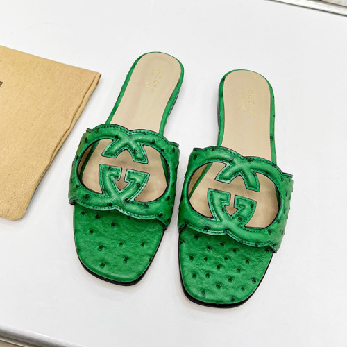 Gucci Womens Shoes Slippers Gucci WOMEN'S INTERLOCKING G CUT-OUT SANDAL Luxury Brand with Original Box 694451 US000 2535 Whatsapp 【+1-3239614486】