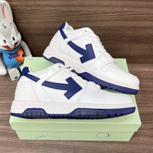 Off-White Men Shoes Sneakers Luxury Brand Off-White Out Of Office Lace Up Sneakers Low-Tops with Original Box Whatsapp【+1-3239614486】