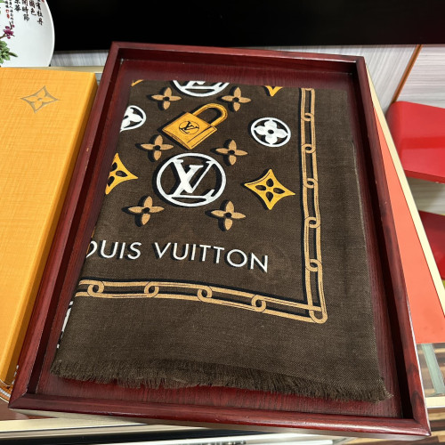 Louis Vuitton Scarves Womens Fashion Scarf with Original Box Whatsapp【+1-3239614486】