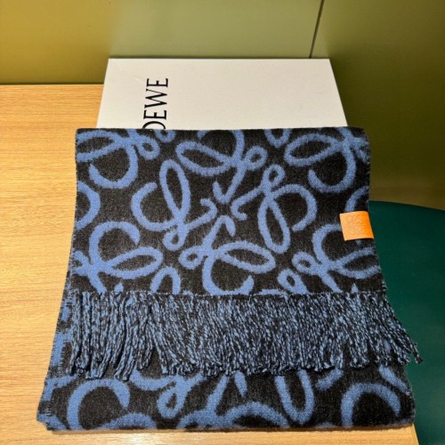 Loewe Scarves Men Womens Fashion Scarf with Original Box Whatsapp【+1-3239614486】