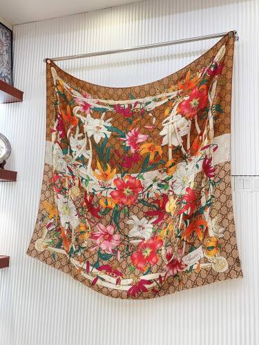 Gucci Scarves Womens Fashion Scarf Shawl with Original Box Whatsapp【+1-3239614486】