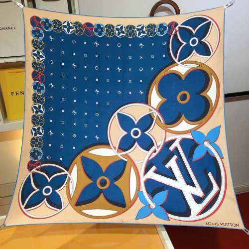 Louis Vuitton Scarves Womens Fashion Scarf LV Duality Square 90 with Original Box Whatsapp【+1-3239614486】