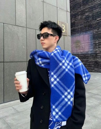 Burberry Scarves Men Womens Fashion Scarf Check Wool Scarf 80796031 with Original Box Whatsapp【+1-3239614486】