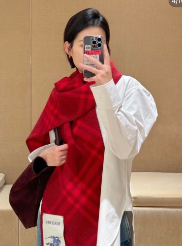 Burberry Scarves Men Womens Fashion Scarf Check Wool Scarf 80792481 with Original Box Whatsapp【+1-3239614486】