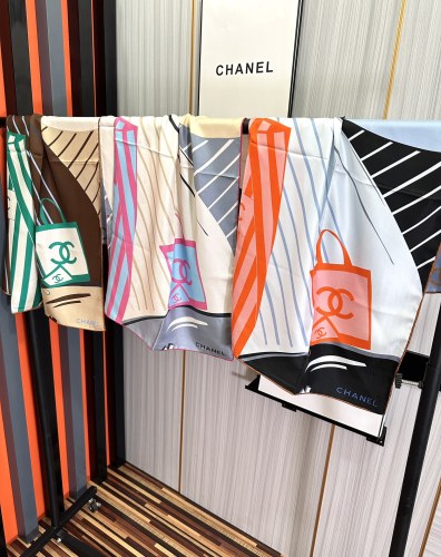 Chanel Scarves Womens Fashion Scarf with Original Box Whatsapp【+1-3239614486】