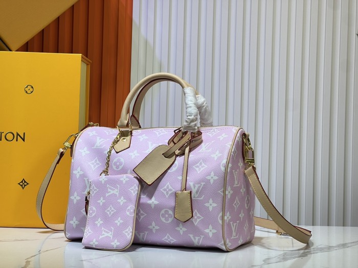 Louis Vuitton Womens Bags Luxury Brand Fashion Type Louis Vuitton SPEEDY BANDOULIÈRE 30 with Original Box M46268