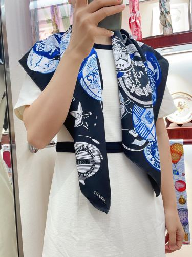 Chanel Scarves Womens Fashion Scarf with Original Box Whatsapp【+1-3239614486】