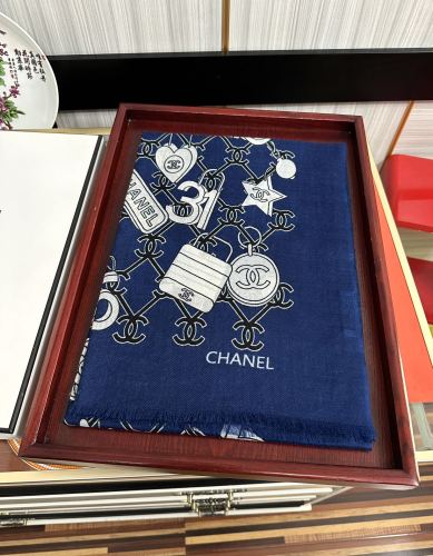 Chanel Scarves Womens Fashion Scarf with Original Box Whatsapp【+1-3239614486】