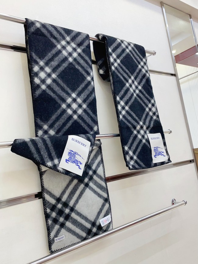 Burberry Scarves Men Womens Fashion Scarf Check Wool Scarf 80792461 with Original Box Whatsapp【+1-3239614486】